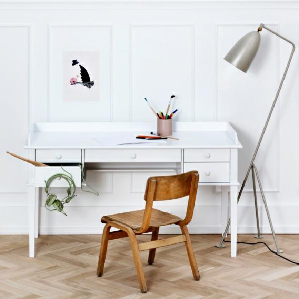 Oliver Furniture Juniorschreibtisch weiß