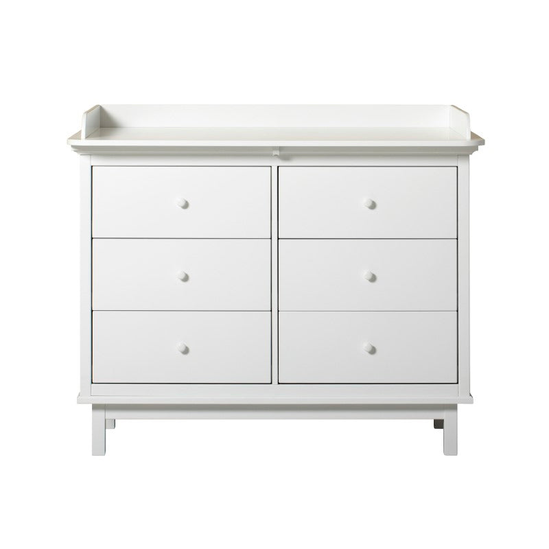 Oliver Furniture Seaside Wickelkommode mit 6 Schubladen