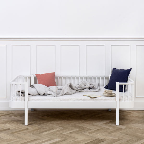 Oliver Furniture Wood Original Sofabett 90x200cm in weiß