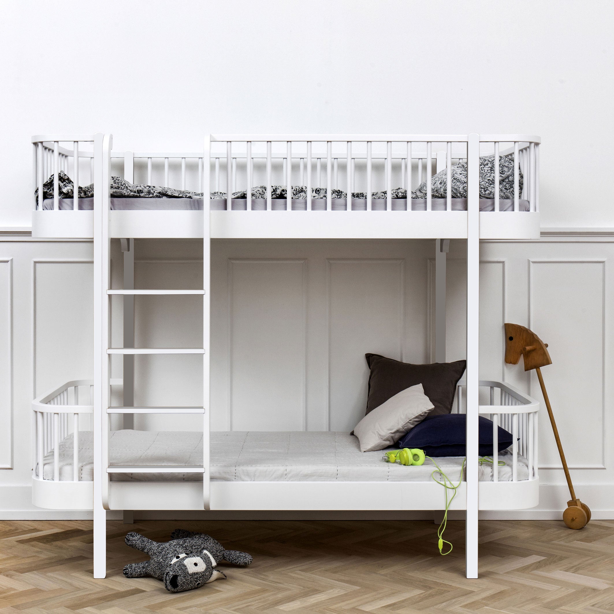 Oliver Furniture Wood Original Etagenbett 90x200cm in weiß