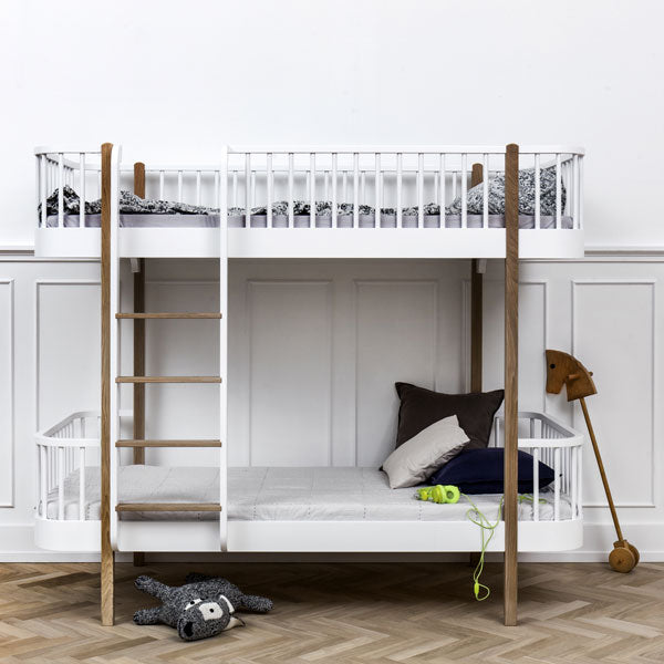 Oliver Furniture Wood Original Etagenbett 90x200cm in Eiche
