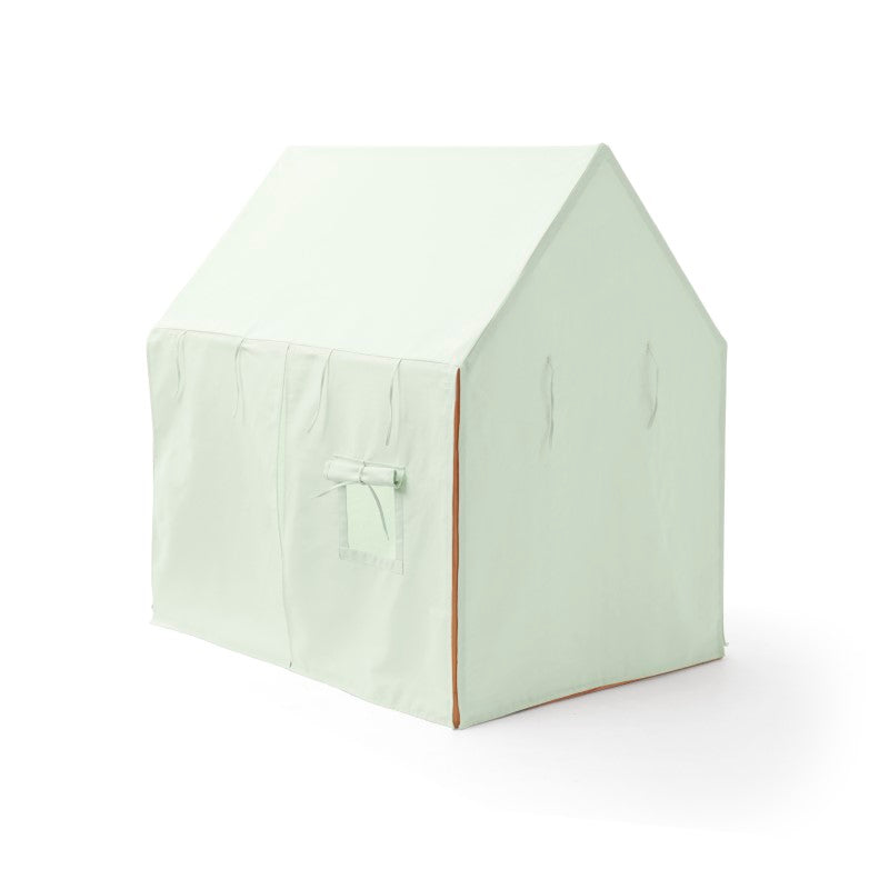 Kids Concept Spielhaus mit Stoffhimmel in hellgrün ca. 110x124cm