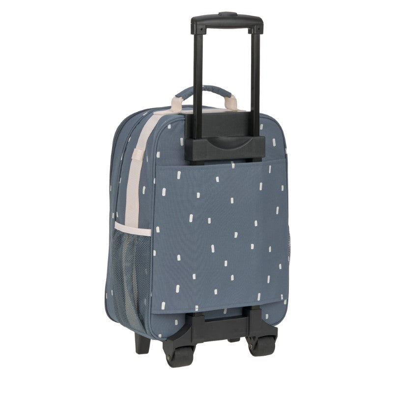 Lässig Kinderkoffer 'Happy Prints' in blau