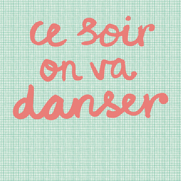 Eijffinger Rice "Everyday Magic" Tapetenwandbild Tonight we will dance - mint