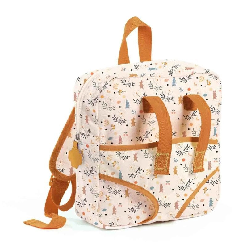 Djeco POMEA Rucksack mit Puppentrage
