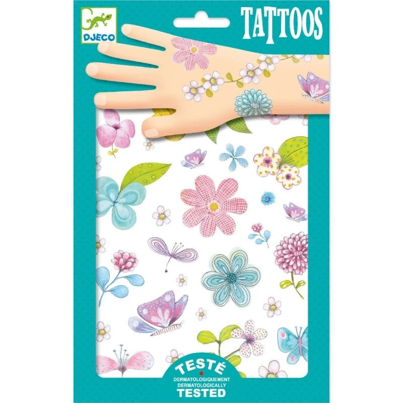 Djeco Tattoos 'Blumenfeld'