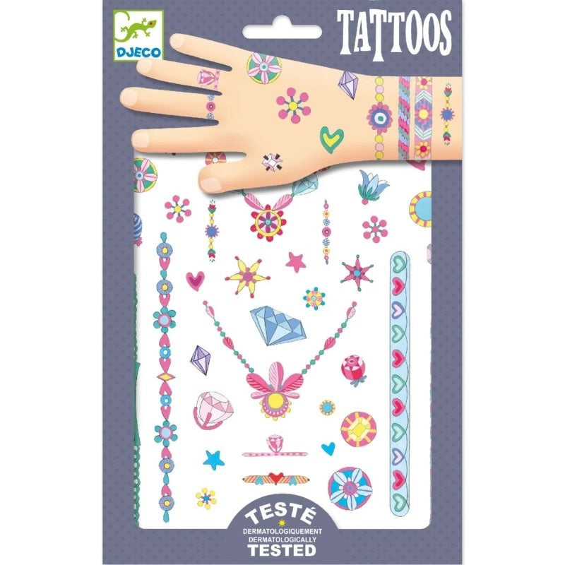 Djeco Tattoos 'Jennis Juwelen'