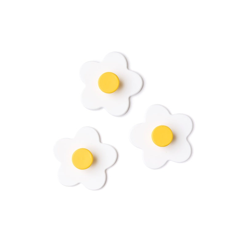 Kids Concept Hakenset 3er-Pack Blume weiß