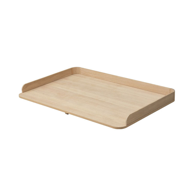 Oliver Furniture Wood Wickelaufsatz für Kommode 3 Schubladen eiche