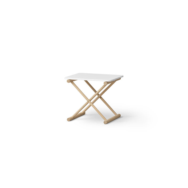 Oliver Furniture Camp Collection Nachttisch niedrig weiß/eiche