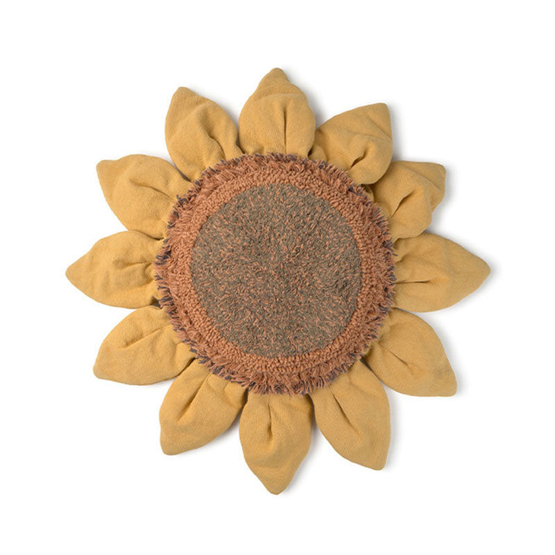 Lorena Canals Bodenkissen Sitzpouff "Sunflower" 90x90 cm