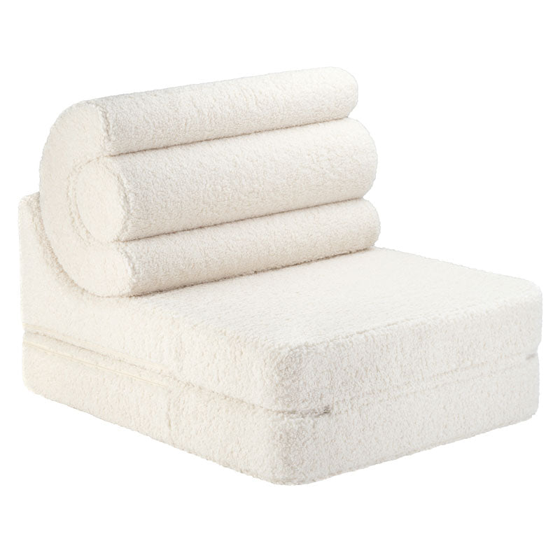 Wigiwama Teddy Flipster 'Cream White' 78x67x57cm