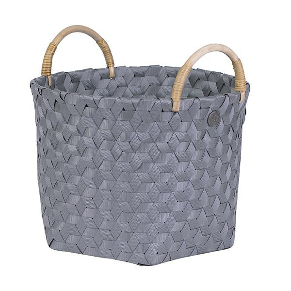 Handed By Dimensional - Aufbewahrungskorb mit Henkel 20x29x29cm in dark grey