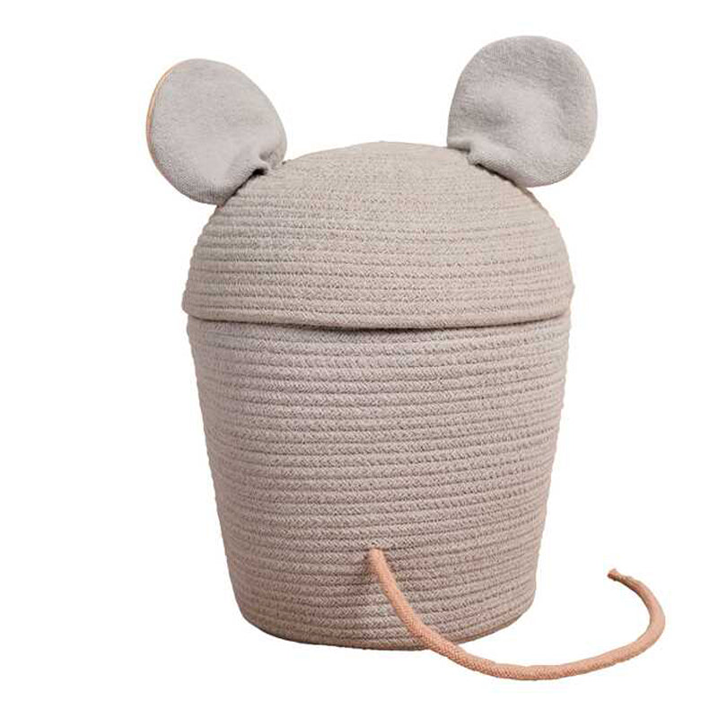 Lorena Canals Korb 'Renata the Rat' Ø25 x 30cm