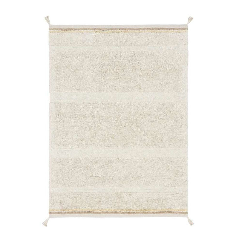 Lorena Canals waschbarer Teppich 'Bloom' natural 140x200cm