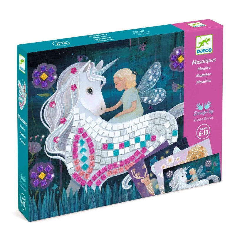 Djeco Mosaik Glitzer "Zauberwelt" Einhorn