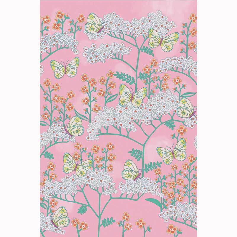 Eijffinger Rice "Everyday Magic two" Tapetenwandbild Schmetterling rosa