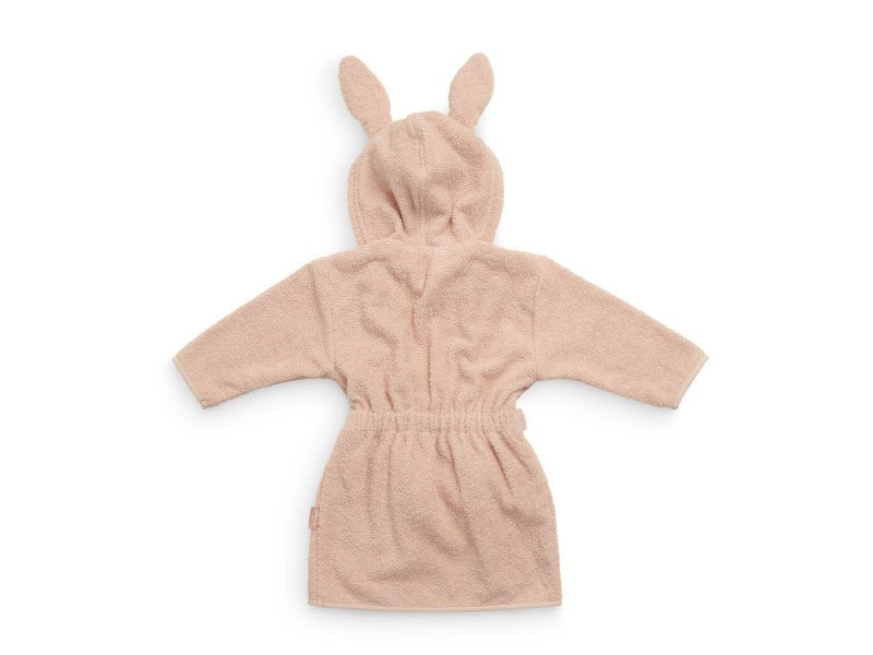 Jollein Bademantel mit Hasenohren 1-2 Jahre in Wild Rose