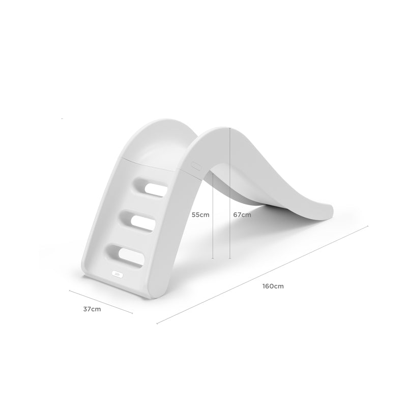 Jupiduu Outdoor Kinderrutsche White Dolphin - weiß