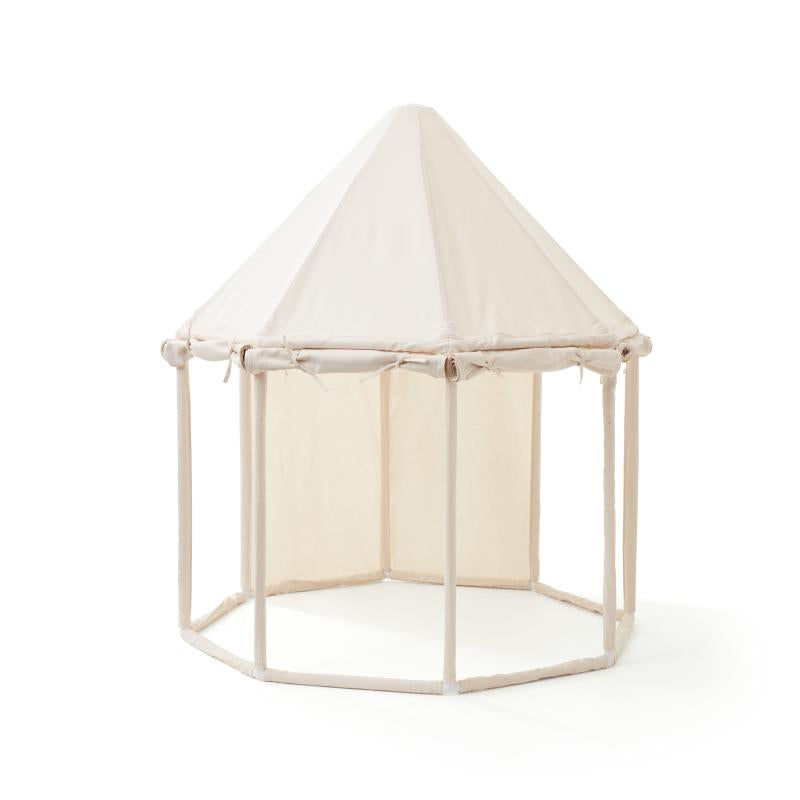 Kids Concept Pavillon in cremeweiß ca. Ø 120 x H 142cm