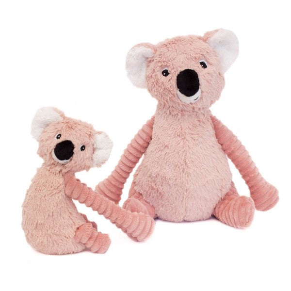 Les Déglingos Kuscheltier 'Ptipotos' Koalamama & -baby in rosa ca. 28cm