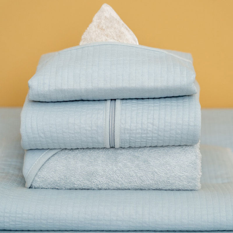 Little Dutch Bademantel 74/80 "Pure Soft Blue"