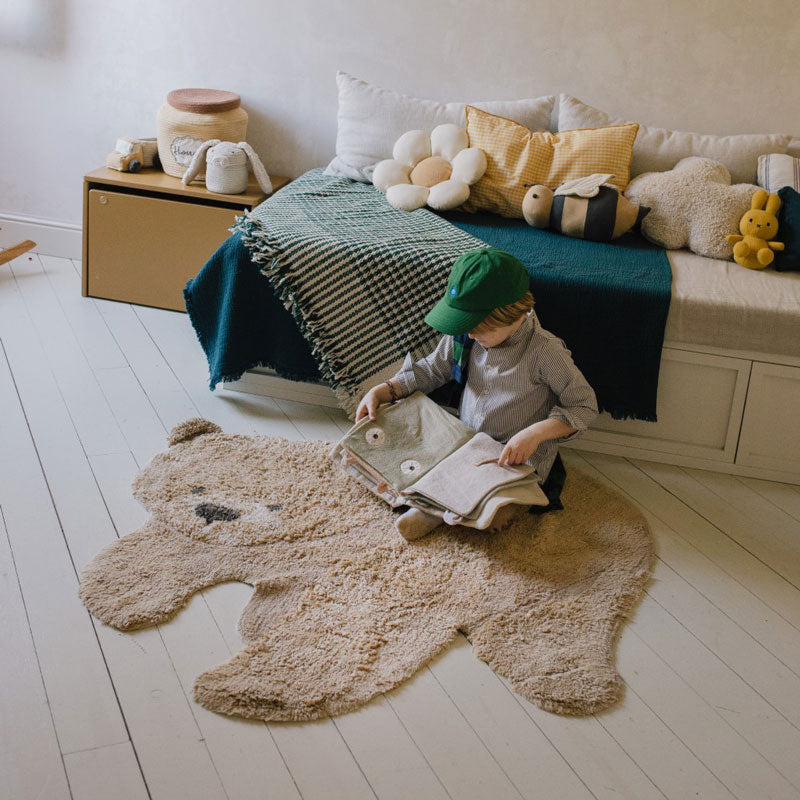 Lorena Canals waschbarer Teppich 'Bear' 120x122cm
