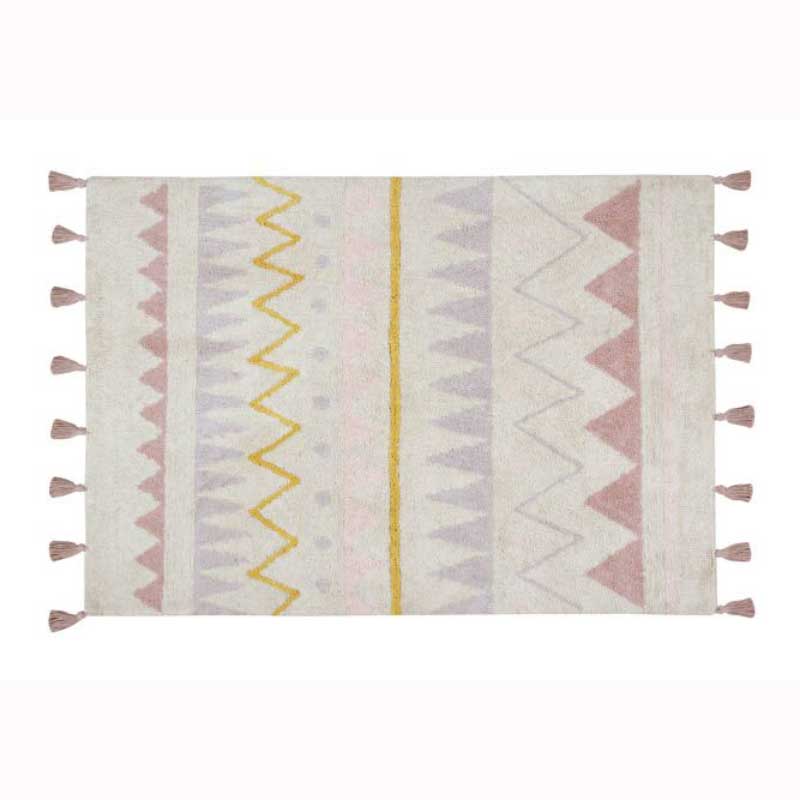Lorena Canals waschbarer Teppich 'Azteca' in vintage nude 120x160cm
