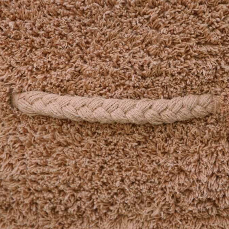 Lorena Canals Pouf "Chill" chestnut Ø50x20 cm