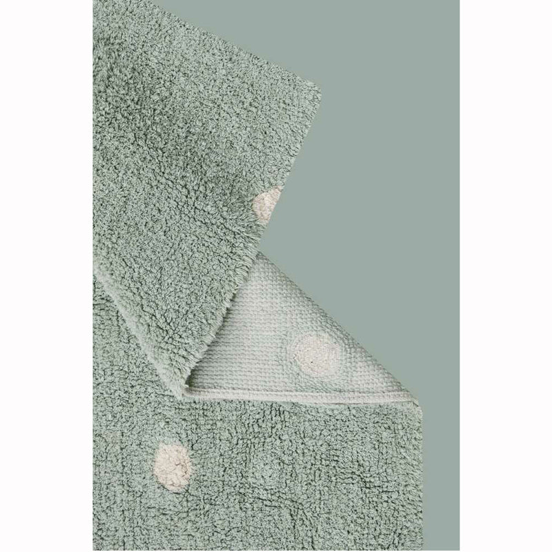 Lorena Canals waschbarer Teppich 'Mini Dot' in blue sage 100x150cm