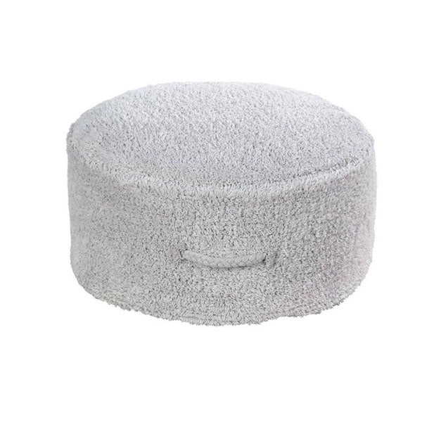 Lorena Canals waschbarer Sitzpouf 'Chill' in pearl grey50x50x20cm