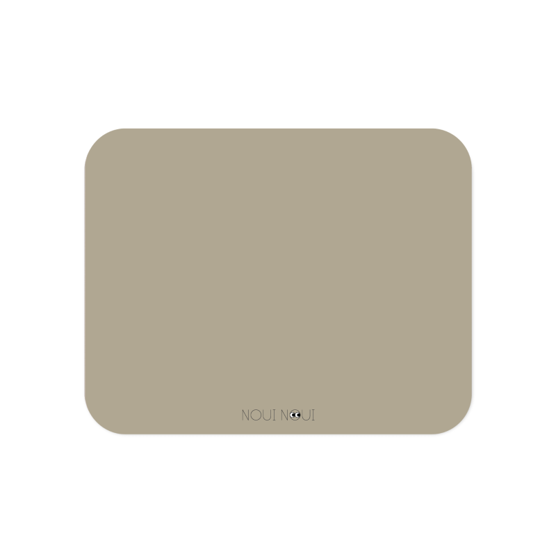 NouiNoui Tischset in 'olive haze gray' 42 x 34 cm