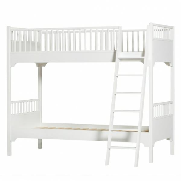 Oliver Furniture Seaside Classic Etagenbett 90x200cm mit schräger Leiter