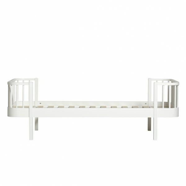 Oliver Furniture Wood Original Einzelbett 90x200cm in weiß