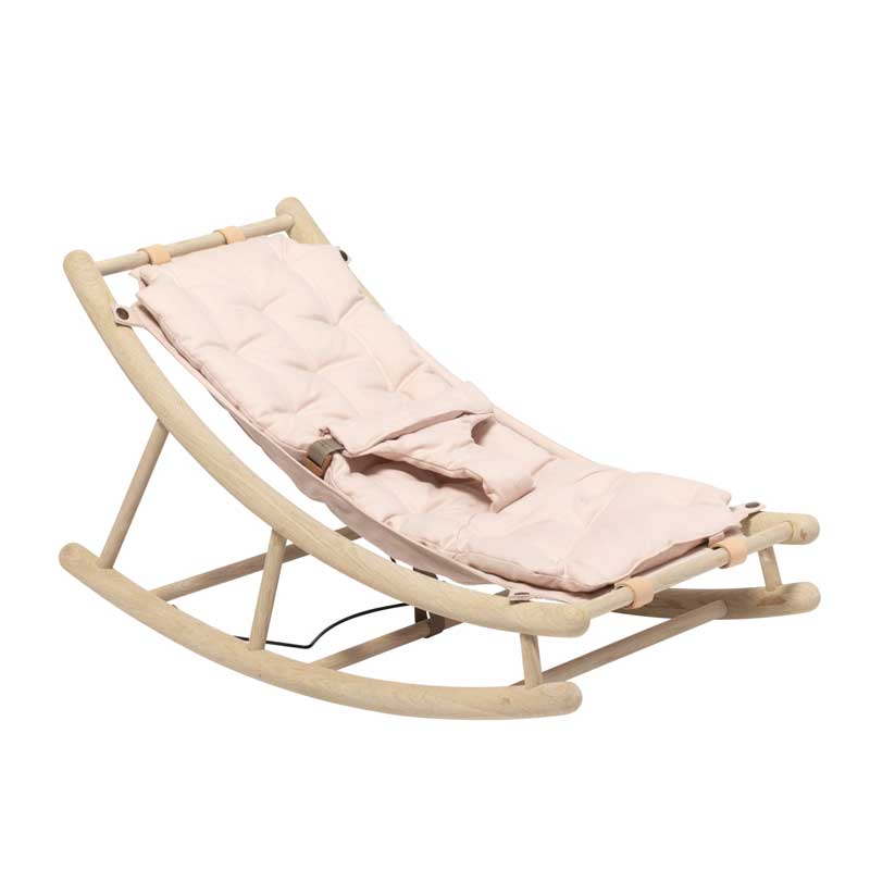 Oliver Furniture Wood extra Babykissen für Wippe in rose