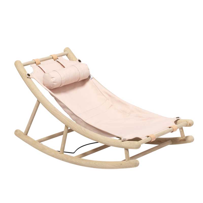 Oliver Furniture Wood extra Kleinkindsitz für Wippe in rose