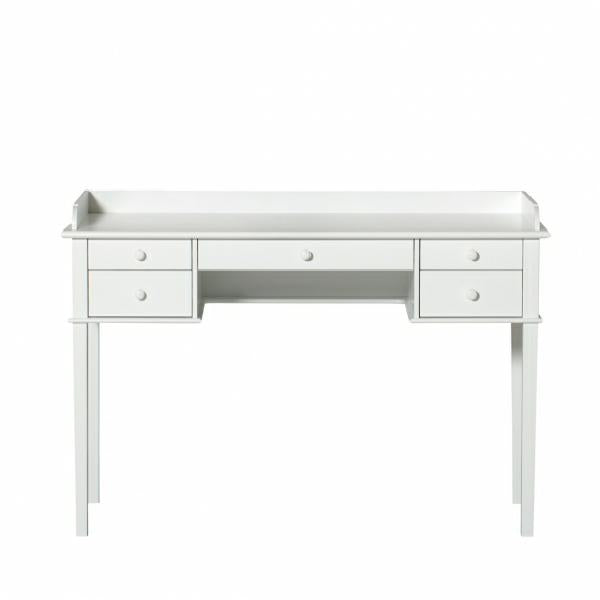 Oliver Furniture Seaside Schreibtisch groß in weiß - 74cm