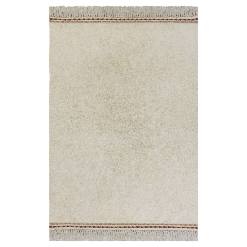 Tapis Petit Baumwollteppich 'Sophie' in creme/rosa ca. 120x170cm