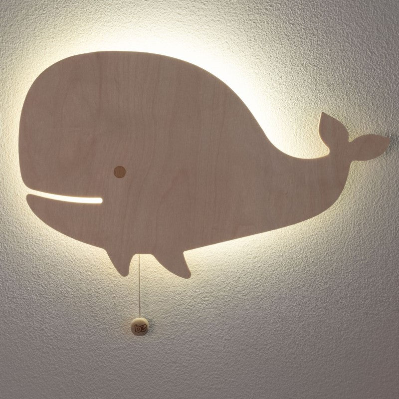 Baby's Only Wandlampe Wonder 'Wal' batteriebetrieben