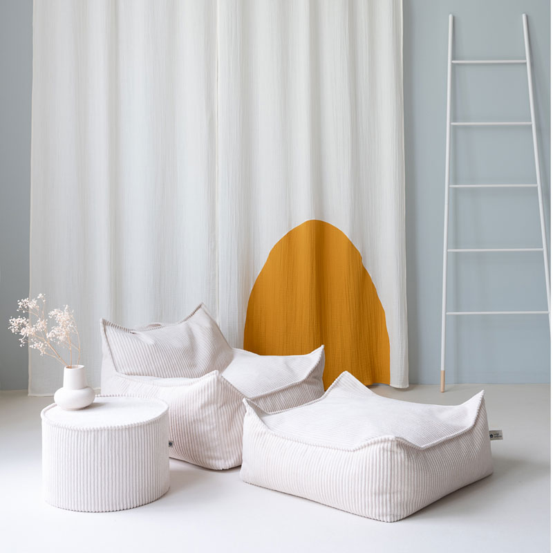 Wigiwama Sitzkissen `Marshmallow´ 60x60cm