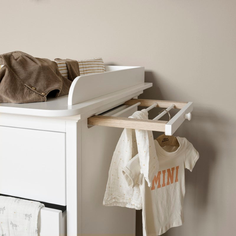 Oliver Furniture Seaside Wickelkommode mit 6 Schubladen