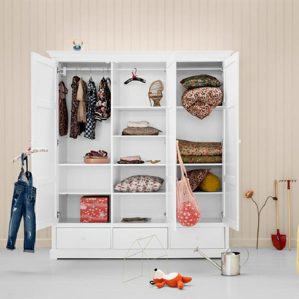 Oliver Furniture Seaside 3-türiger Kleiderschrank