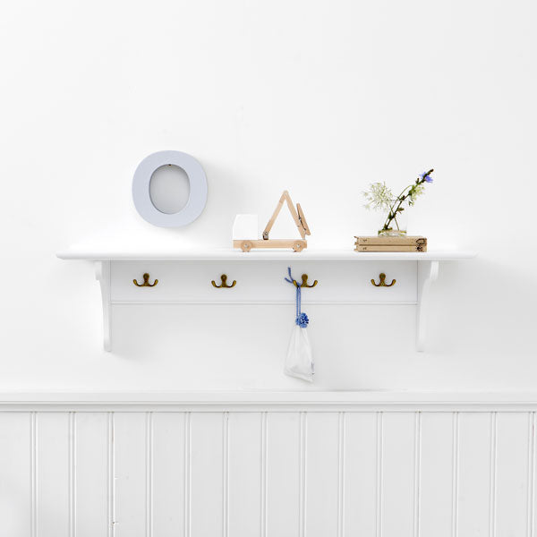 Oliver Furniture Wandregal mit oder ohne Haken 60cm