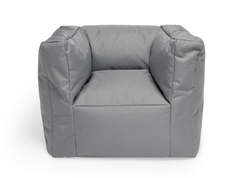 Jollein Kindersessel/Sitzsack in storm grey