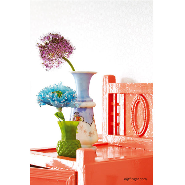 Eijffinger Rice "Everyday Magic" Struktur Blumen weiß