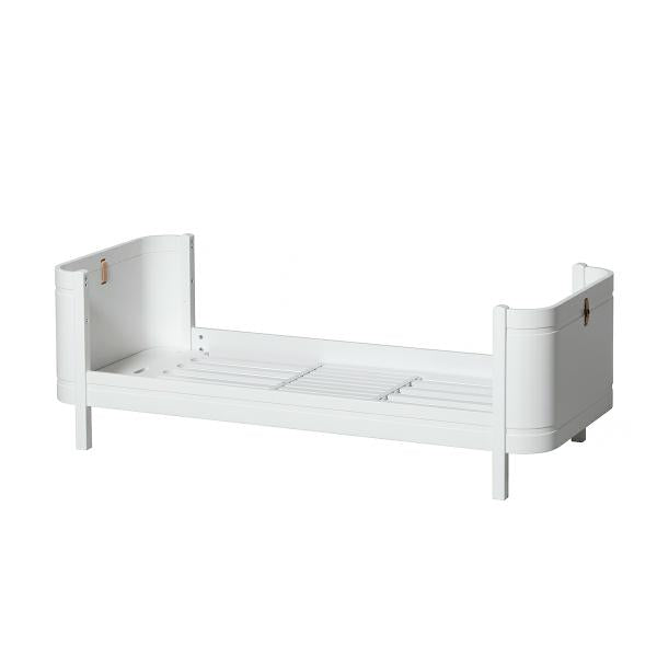 Oliver Furniture Wood Mini+ Babybett inklusive Umbauset Juniorbett 0-9 Jahre weiß