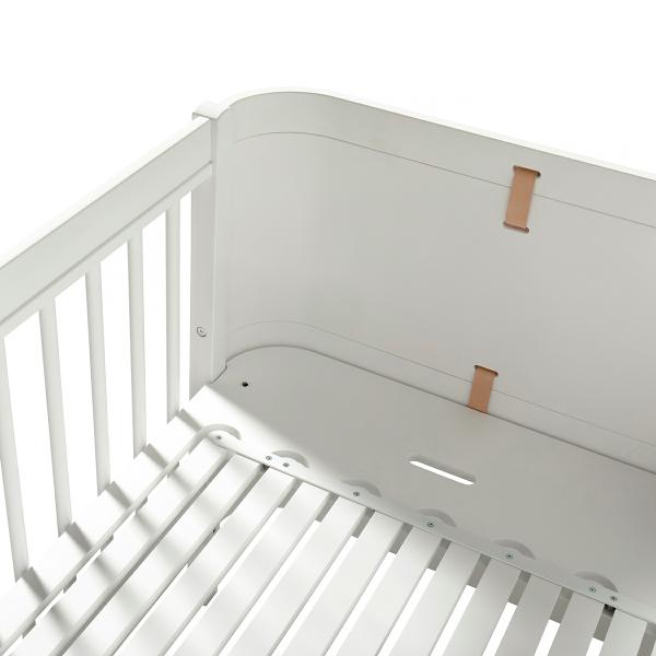 Oliver Furniture Wood Mini+ Babybett inklusive Umbauset Juniorbett 0-9 Jahre weiß