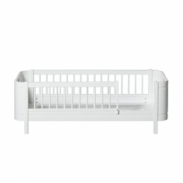 Oliver Furniture Wood Mini+ Babybett inklusive Umbauset Juniorbett 0-9 Jahre weiß