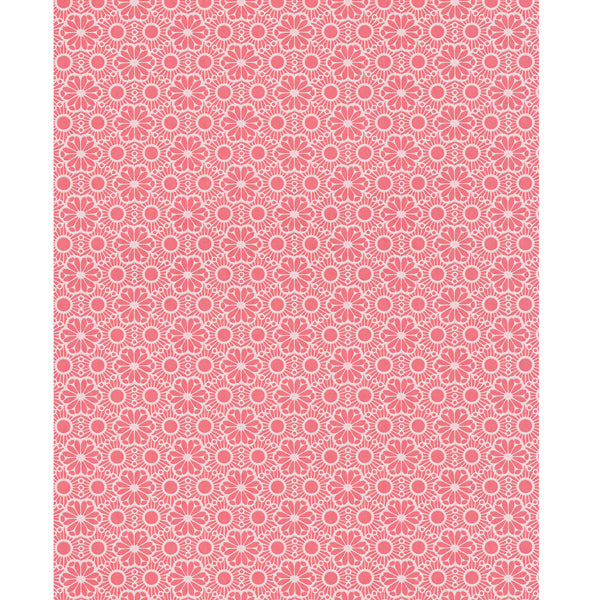 Eijffinger Rice "Everyday Magic"Struktur Blumen rosa