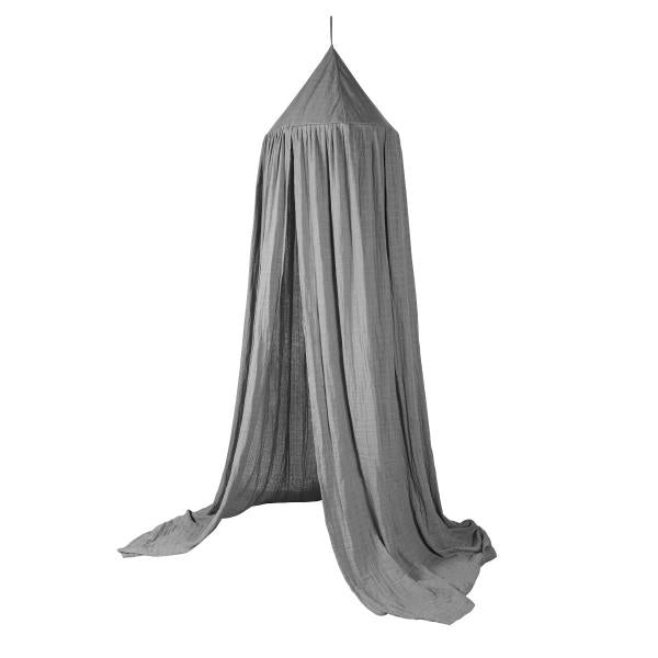 Sebra Betthimmel in elephant grey 240x52cm